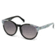 Emilio Pucci EP0028 Sunglasses - Black Frame Color, Gradient Smoke Lens Color