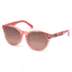 Emilio Pucci EP0028 Sunglasses - Pink Frame Color, Gradient Bordeaux Lens Color