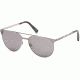 Ermenegildo Zegna EZ0040 Sunglasses - Shiny Light Ruthenium Frame Color