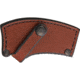 Esee Gibson Axe, 10.5in Overall, 3in Black Stonewash 1095Hc Steel Axe Head With 4.5in Cutting Edge, Brown Finger Grooved Micarta Handle, Brown Leather Sheath, Brown, GIBSON AXE