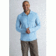 ExOfficio BA Sol Cool Zip Neck Long Sleeve Shirt Men's, Silverlake, XL 11113126-5280_XL