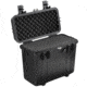 Eylar Compact Tall 16.93in Protective Gear Case Water and Shock Resistant w/ Foam, Black, SA00004
