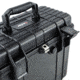 Eylar Compact Tall 16.93in Protective Gear Case Water and Shock Resistant w/ Foam, Black, SA00004
