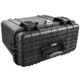 Eylar Compact Tall 16.93in Protective Gear Case Water and Shock Resistant w/ Foam, Black, SA00004