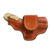 Bond Arms Leather Driving OWB Holster, Derringer, 4.25in Barrel, Tan w/ White Stitching, H-DT-425-TN-R-BT