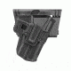 Scorpus Model M24 Belt Holster for Glock 17/19/22/31/41/43, CZ 75, SIG Sauer P226, H&amp;K USP 9mm, Colt M1911,  W/Level 2 Retention, Belt, Ambidextrous, Black, SC-24BG9RB