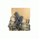 Scorpus Model M24 Belt Holster for Glock 17/19/22/31/41/43, CZ 75, SIG Sauer P226, H&amp;K USP 9mm, Colt M1911,  W/Level 2 Retention, Belt, Ambidextrous, Black, SC-24BG9RB