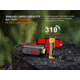 Fenix Lighting HP12R-T Lithium Ion 1300 Lumens Luminus SST25, Luminus SST20 CR480, 2835 LED Headlamp, Red, HP12RTRD