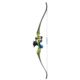 Fin-Finder Bank Runner Recurve Winch Pro Package, 35lbs, RH, Green, 81382