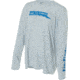 Fin-Finder Time to Strike Long Sleeve Performance 81047, Grey, Large, 81047