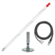 FIRESTIK 2ft Single Roof Mount NGP Kit Complete, White FG2DDW