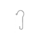 Firestik Microphone Hanger Hook, Stainless Steel, MH-20
