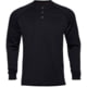 First Lite ThermaGrid Merino Henley - Men's, Black, Large, 180207