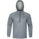 First Lite ThermaGrid Merino Hoody - Men's, Heather Grey, Large, 180195