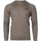 First Lite Wick Long Sleeve Crew - Men's, Walnut, Medium, 139844
