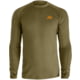 First Lite Wick Long Sleeve Crew - Men's, Conifer, Large, 5613