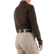 First Tactical Performance Long Sleeve Polo - Womens, Kodiak Brown, 3XL, 121503-182-3XL