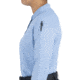 First Tactical Performance Long Sleeve Polo - Womens, Medium Blue, 3XL, 121503-781-3XL