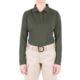 First Tactical Performance Long Sleeve Polo - Women's, OD Green, 3XL, 121503-830-3XL