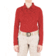 First Tactical Performance Long Sleeve Polo - Womens, Red, 2XL, 121503-400-XXL