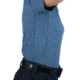First Tactical V2 Pro Perf Short Sleeve Shirt - Womens, Tall, French Blue, Large, 122012-484-L-T