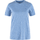 Fjallraven Abisko Day Hike Short Sleeve - Womens, Ultramarine, Extra Small, F84106-537-XS