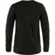 Fjallraven Abisko Wool Long Sleeve - Womens, Black, Extra Large, F84102-550-XL