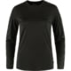 Fjallraven Abisko Wool Long Sleeve - Women's, Black, Medium, F84102-550-M