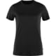 Fjallraven Abisko Wool Short Sleeve - Women's, Black, Medium, F84101-550-M