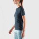 Fjallraven Abisko Wool Short Sleeve - Womens, Dark Navy, Extra Small, F84101-555-XS