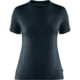 Fjallraven Abisko Wool Short Sleeve - Women's, Dark Navy, Extra Small, F84101-555-XS