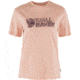 Fjallraven Lush Logo T-Shirt - Womens, Chalk Rose, Extra Large, F14600165-302-XL