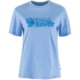 Fjallraven Lush Logo T-Shirt - Women's, Ultramarine, Large, F14600165-537-L