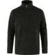 Fjallraven Ovik Fleece Half Zip - Mens, Black, Medium, F87154-550-M
