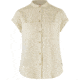 Fjallraven Ovik Hemp Shirt Short Sleeve - Women's, Chalk White, 2XS, F14600160-113-XXS
