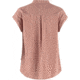 Fjallraven Ovik Hemp Shirt Short Sleeve - Women's, Dusty Rose, Extra Large, F14600160-300-XL