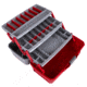 Flambeau 3 Tray Classic Tackle Box, Red/Gray, 6383TB