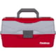 Flambeau 3 Tray Classic Tackle Box, Red/Gray, 6383TB