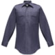 Flying Cross Duro Poplin Long Sleeve Shirt w/Sewn-In Creases - Men's, Midnight Navy, 15in Neck, 34/35in Sleeve, 35W54761503435