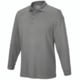 Flying Cross Long Sleeve Impact Polo Shirt - Men's, Gray, Medium, 322101MEDIUMNA