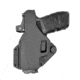 Fobus Injection Molded Polymer OWB Paddle Holster, Springfield Armory Hellcat Pro, Black, HCC