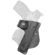 Fobus EM19 LS Polymer OWB Paddle Holster, Beretta PX4/H&amp;K P2000/Ruger American Pistol, Right Hand, Black, EM19LS