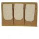 Galati Gear 3 Pocket Rifle Mag Pouch with Velcro Back, Coyote Brown, SQMP340CB