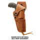 Galco Big Iron Belt Holster, Colt Anaconda 6in, Smith &amp; Wesson N Frame M27/28 6in, Smith &amp; Wesson N Frame M29/629 6 1/2in, Smith &amp; Wesson N Frame M29/629 6in, Right, Tan, BI128