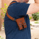 Galco Classic Lite 2.0 Shoulder System Shoulder Size Fits Chest Up To 56" Natural Leather Fits Glock 43, Right Hand, CL2800R