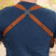 Galco Classic Lite 2.0 Shoulder System Shoulder Size Fits Chest Up To 56" Natural Leather Fits Glock 43, Right Hand, CL2800R