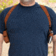 Galco Classic Lite 2.0 Shoulder System Shoulder Size Fits Chest Up To 56" Natural Leather Fits Glock 43, Right Hand, CL2800R