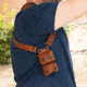 Galco Classic Lite 2.0 Shoulder System Shoulder Size Fits Chest Up To 56" Natural Leather Fits Glock 43, Right Hand, CL2800R