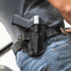 Galco Combat Master Belt Leather Holster, Right Hand, Glock 48, Black, CM834B