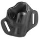Galco Combat Master Leather Belt Holster, Right Hand, Black, CM158B